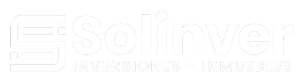 Logo solinver completo blanco